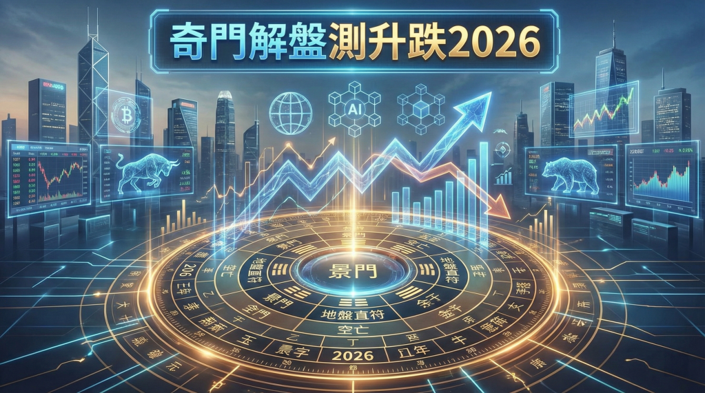 奇門解盤測升跌2026